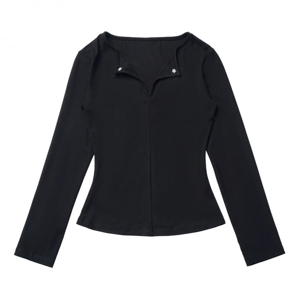 ステッチウエストベーシックトップス