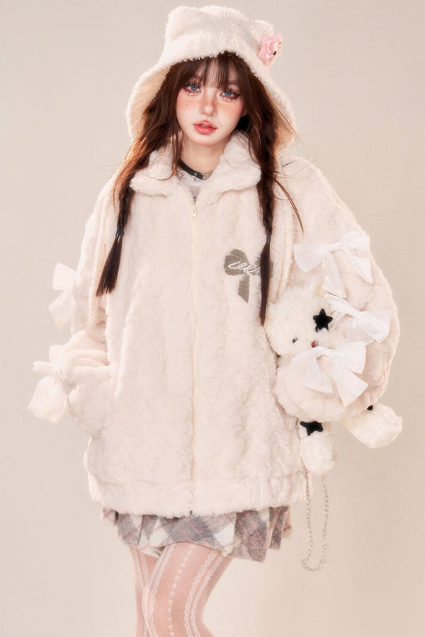 レイジーシックラムウールパデッドコート