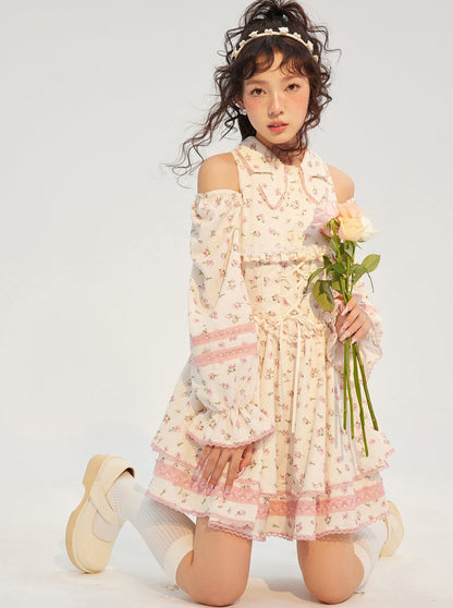 Flower Girly Sweet Dress