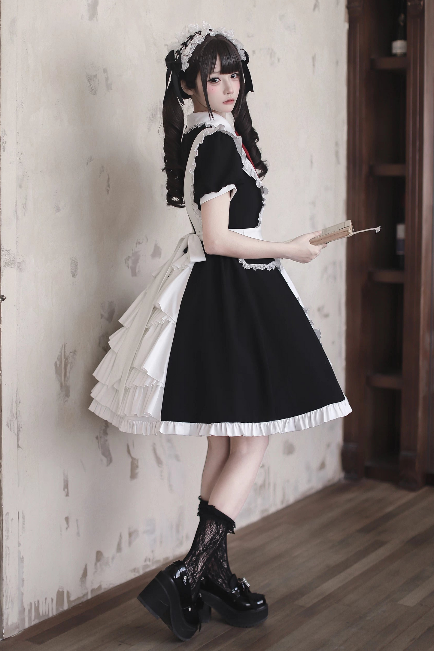 [Date limite de précommande : 29 avril] Tablier Maid Lolita Gothique