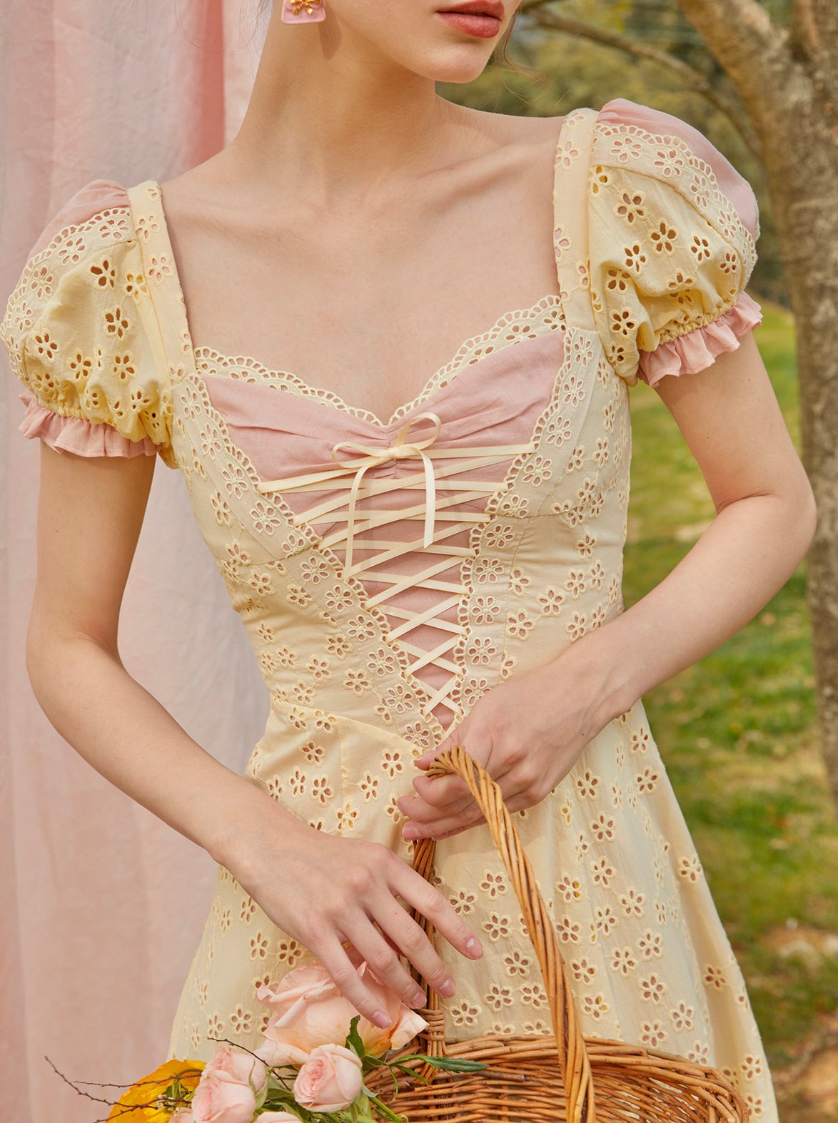 Daisy Lace Up Princess Dress