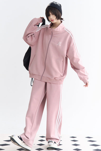 ミュージアムスタイルジップジャケット＋パンツ