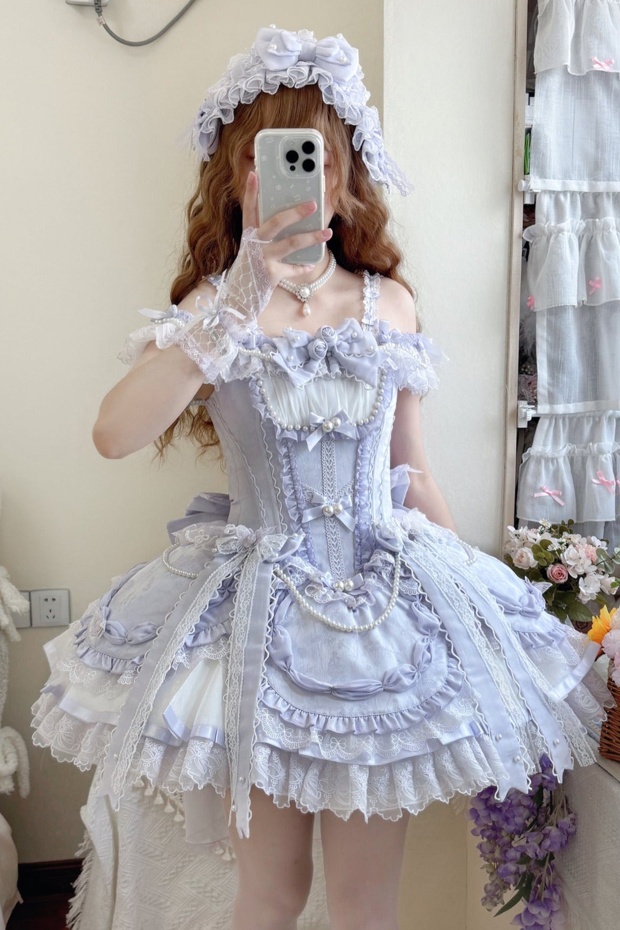 [Order Deadline: October 3] Pearl Rose Ballet Style Pure Elegant Dress