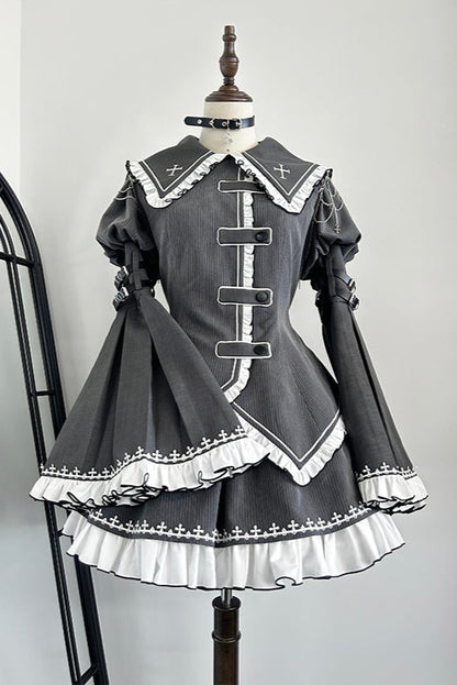 Princess Sleeve Gothic Lolita Skirt + Jacket