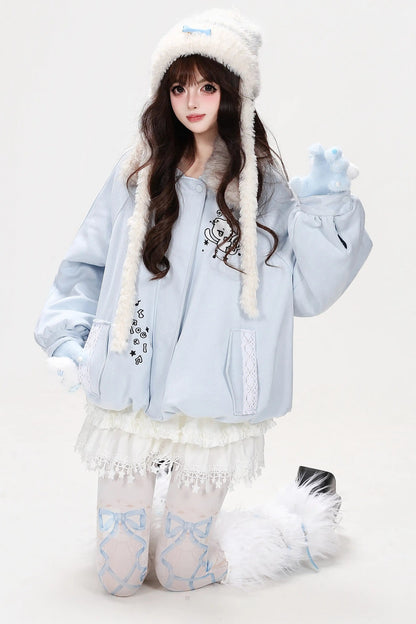 Bud Collar Quilted Jacket