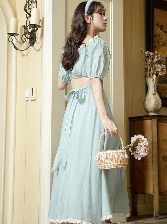 French Romantic Princess Retro Dress