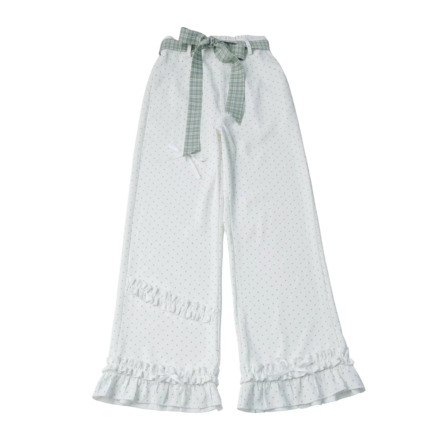 Mintfarbenes Punkte-Set