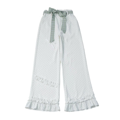 Mintfarbenes Punkte-Set