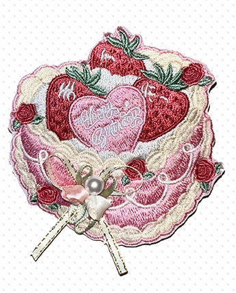 【2月27日予約締切】ストロベリーアンティークドールドレス＋フルセット＋ボンネット＋カチューシャ