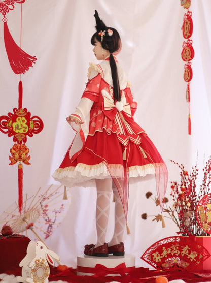 Mao Hare Shun Mei Summer Chinese Lolita Dress