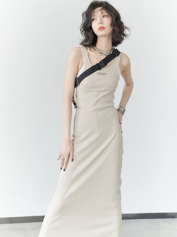 Camisole Long Dre Knit Dress