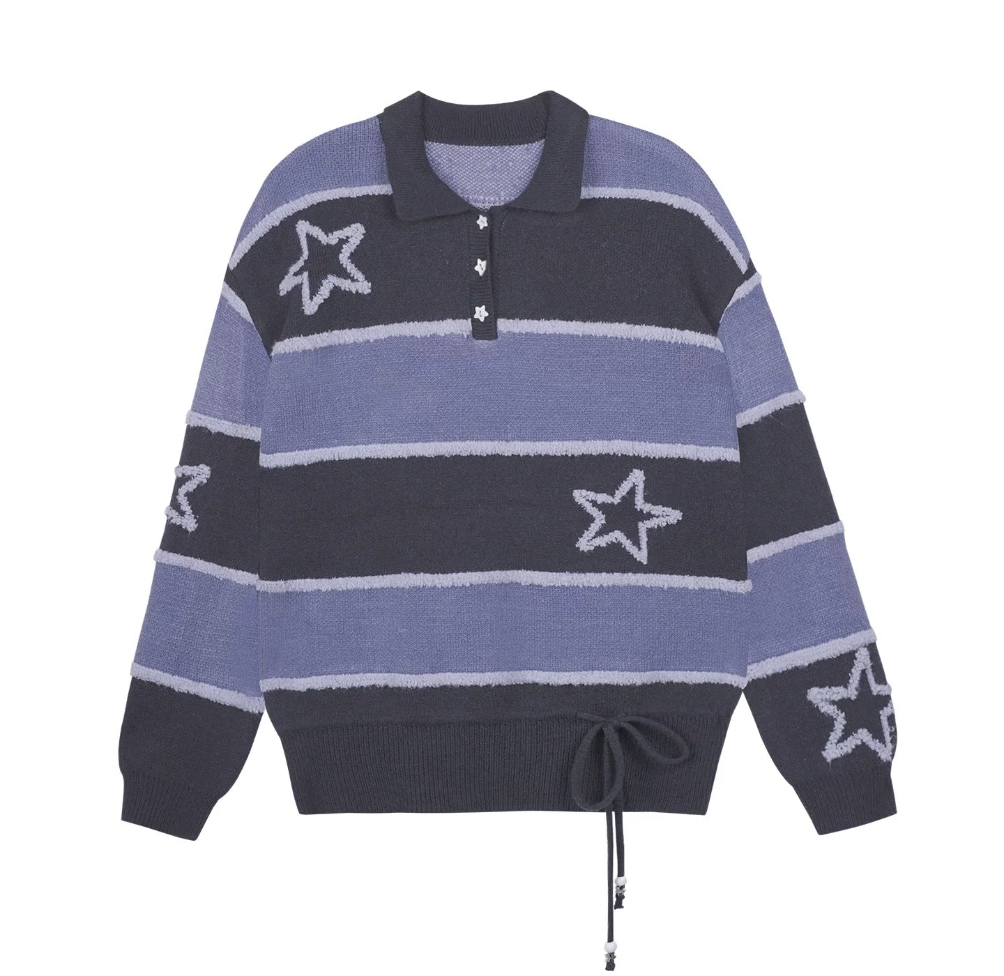 Border Star Jacquard Sweater