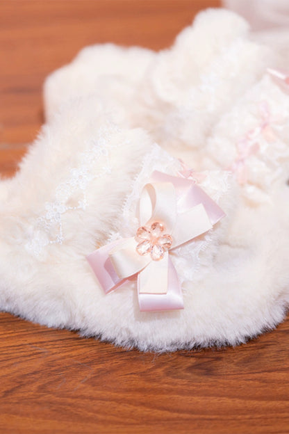 スイートハートファースリッパ