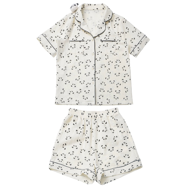 Panda Room Shirt + Shorts + Room Shirt Dress