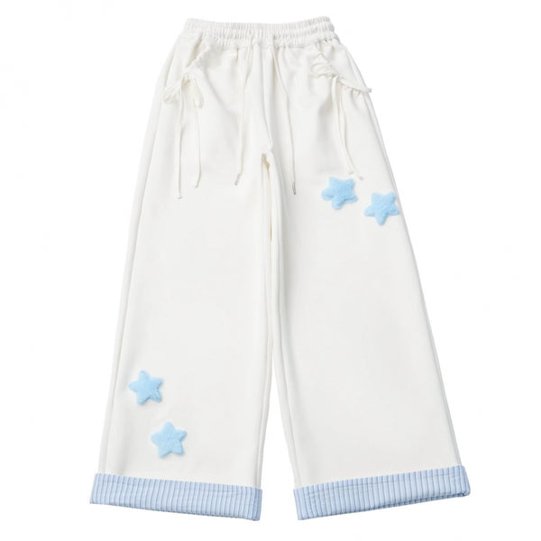 スターワッペンスウェットパンツ