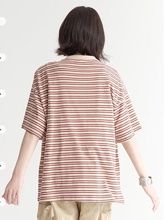 Striped Loose T-Shirt