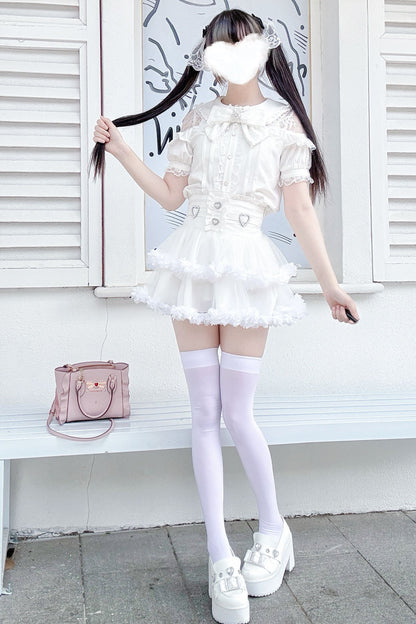 レースガーゼハウス地雷スカート