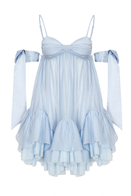 シーソルトパールスイートヘムパールキャミソールドレス