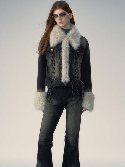 American Retro Fur Osh Fur Jacket