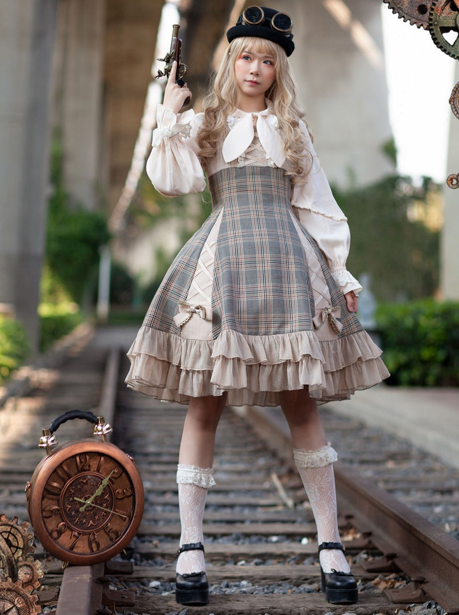 Infanta Retro Lolita Camisole Dress + Hairband