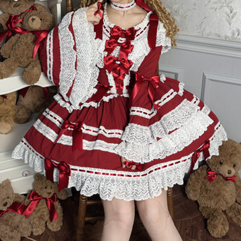 [Deadline for reservation: February 26th] Romantic Lace Doll Ribbon Dress