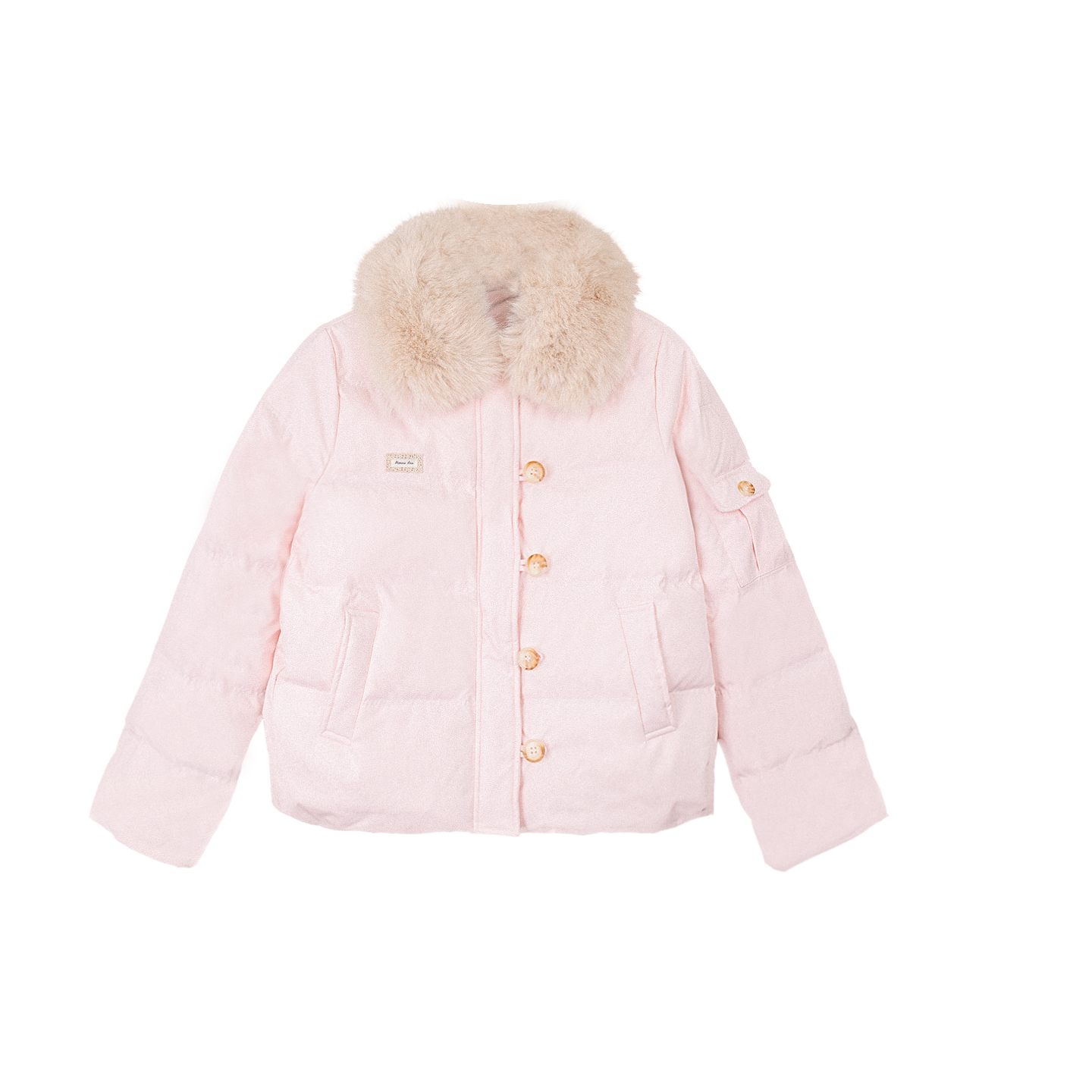 スイートフレンチファーカラーダウンジャケット