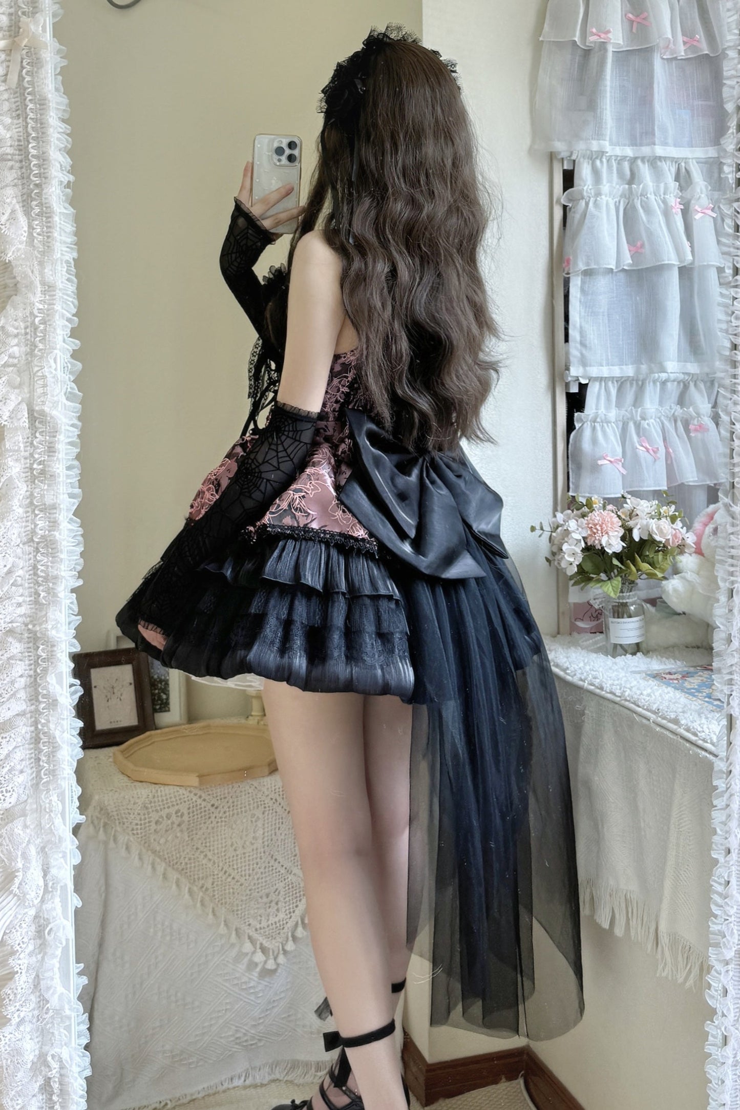 Vestido Lolita con Peto de la Serie Oscura