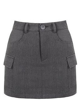 French girly ribbon top + tight skirt