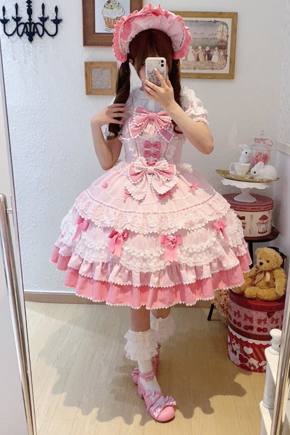 Fondant Sugar Cake Lolita Dress