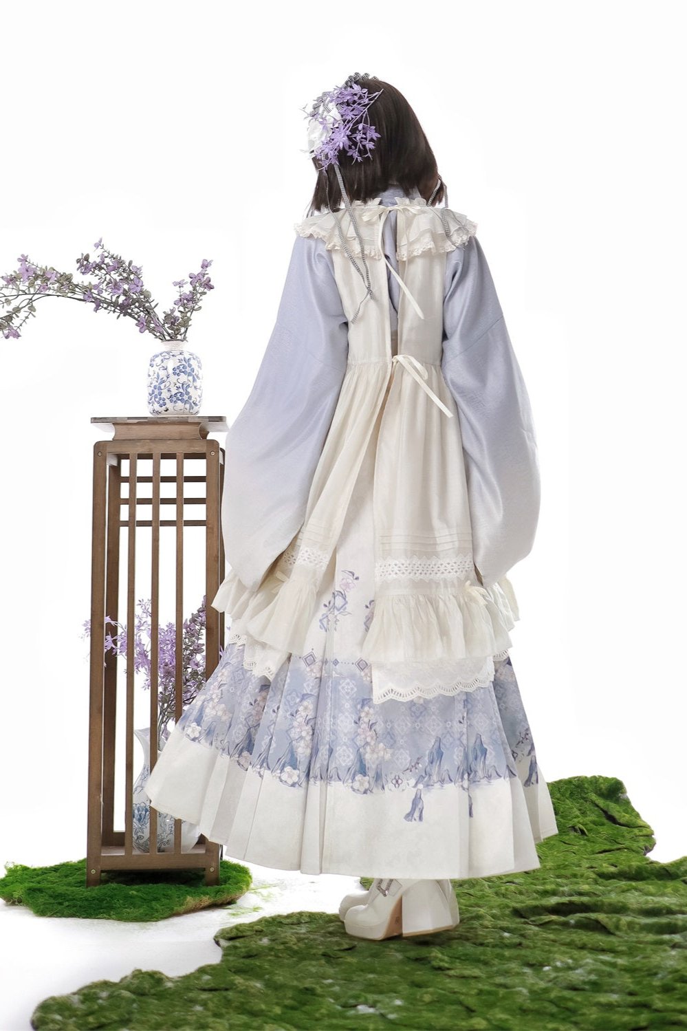 Retro Japanese Lolita Elegant Maid Dress Suit Belchic Retro Japanese Lolita Elegant Maid Dress Suit Belchic