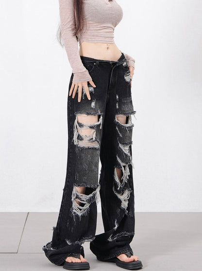 Straight leg cool jeans pants