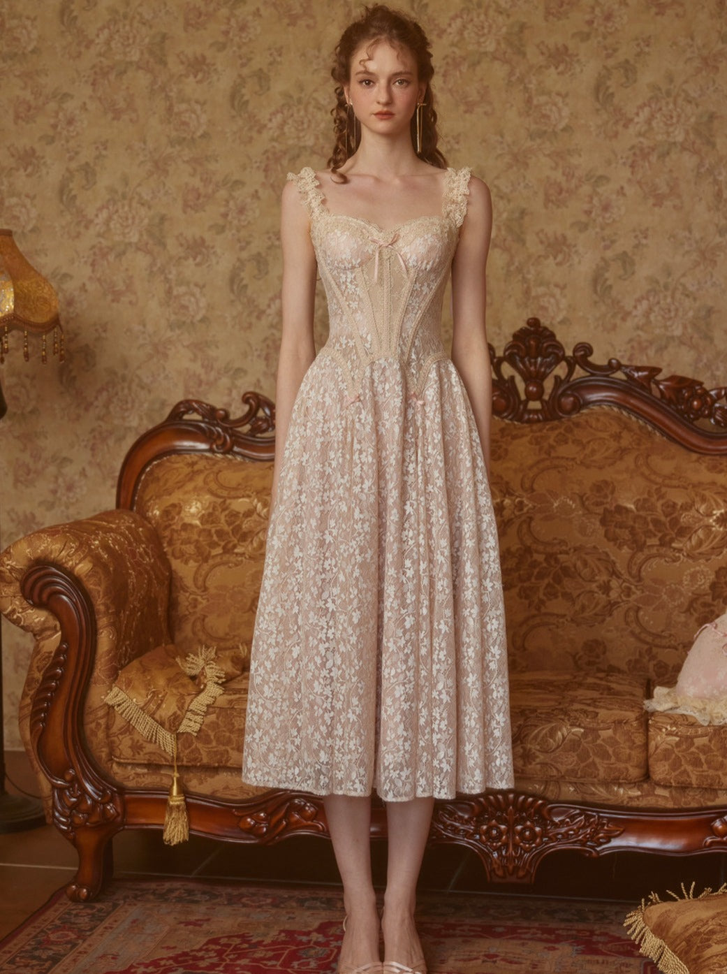 Retro Sweet Elegant Long Dress