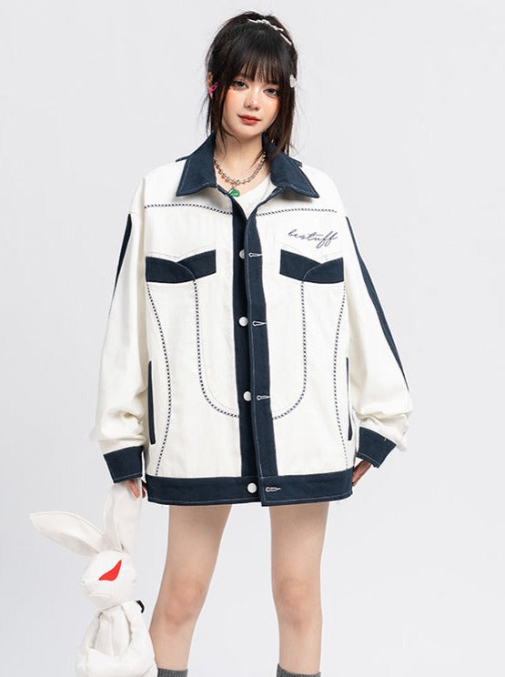 Retro Workwear Mode Jacket