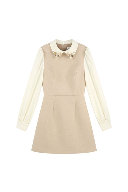 リッチガールパッチワークドレス