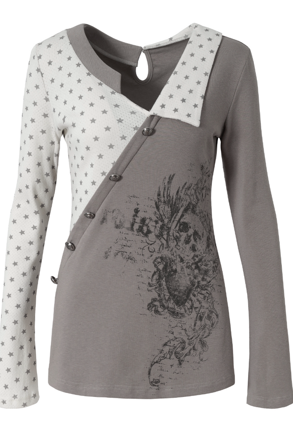 Y2Kミレニアルニトップス