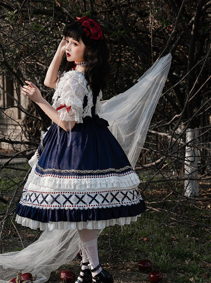 White Snow Princess Tea Party Dress Belchic White Snow Princess Tea Party Dress Belchic