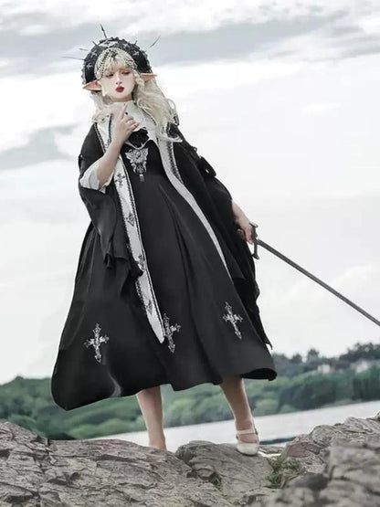 [Reservation deadline on October 6] Night Cross Sister Elegant Dark Dress Suit