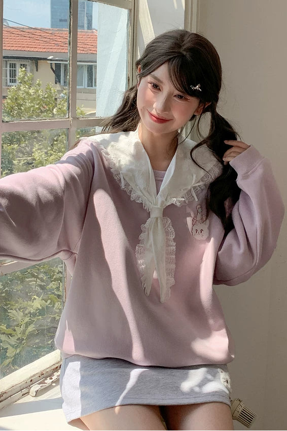 キュートキャットフリーススウェット