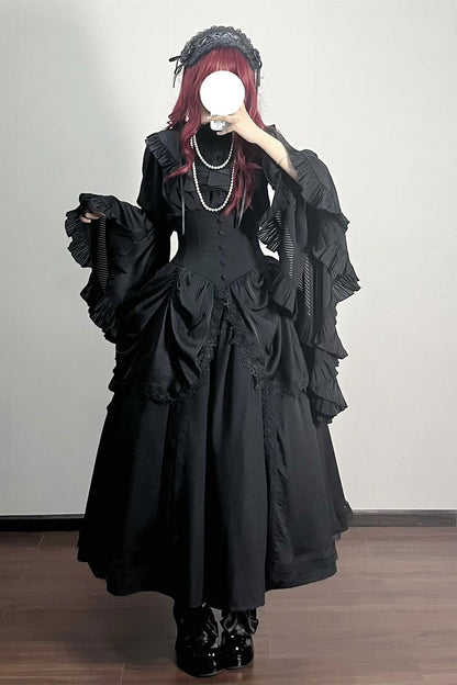 [Reservation product] Gothic Elegant Sister Test Dress Suit