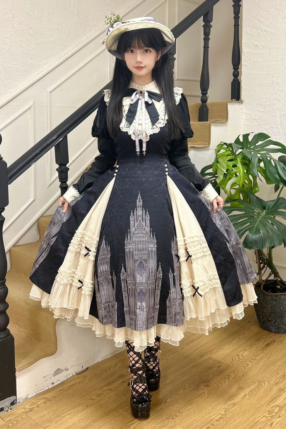 [Reservation deadline on October 22] Church Bell Elegant Gothic Classical Dress