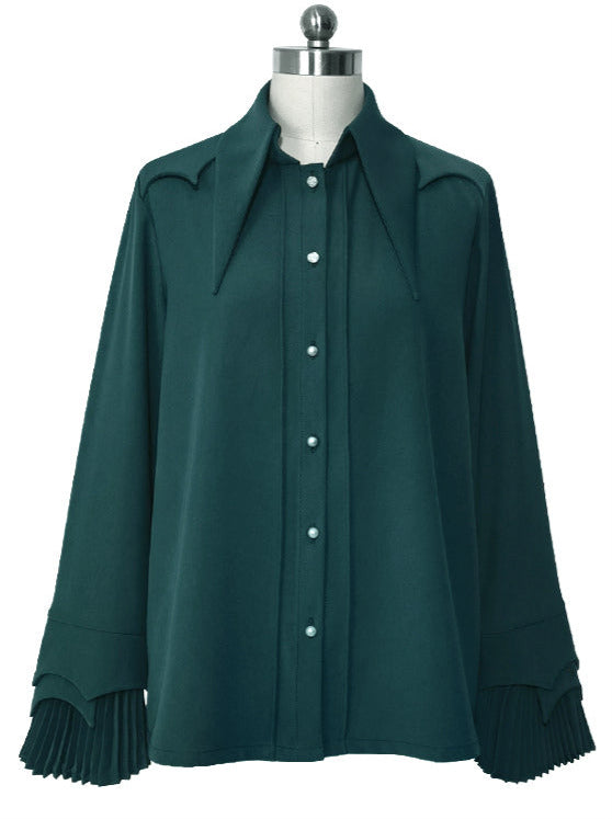 Floating Phantom Pointed Color Lolly Talitor Prince Shirt