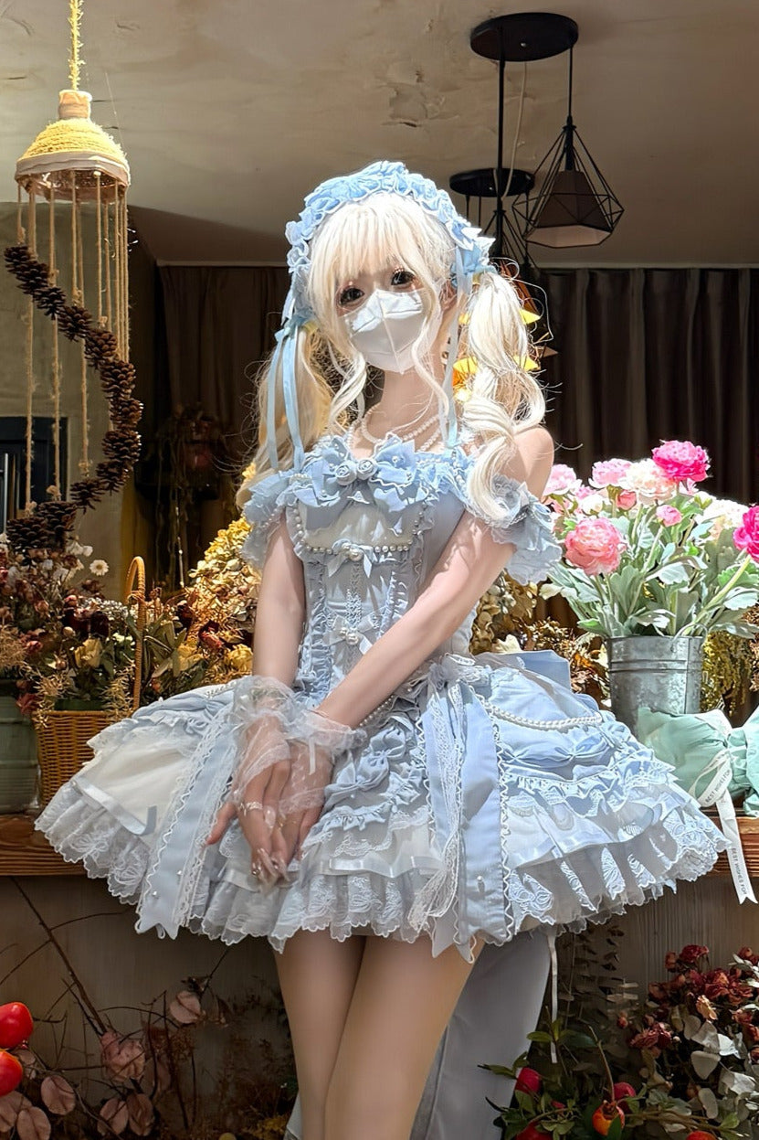 [Order Deadline: October 3] Pearl Rose Ballet Style Pure Elegant Dress