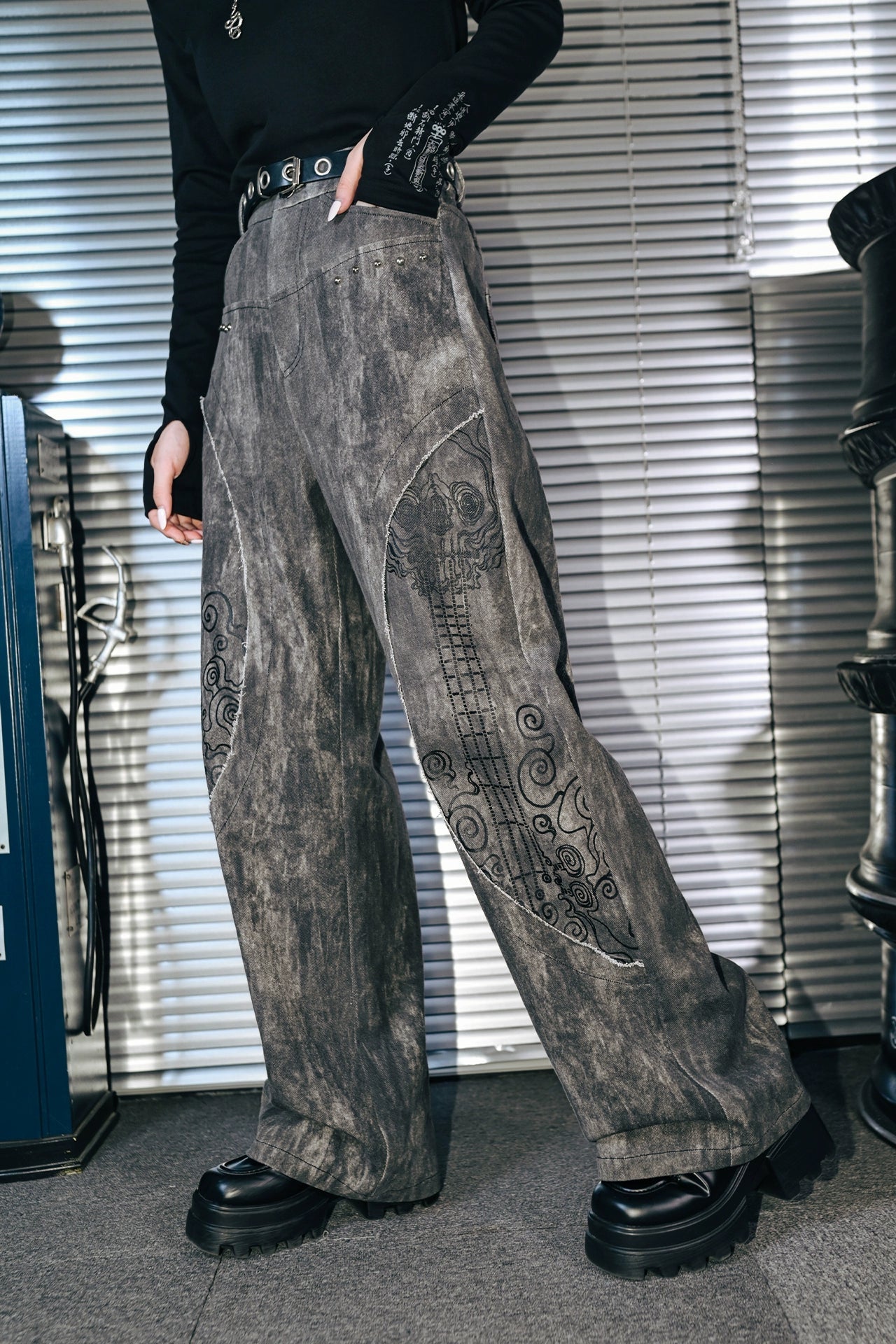 ナショナルトレンド ローエッジジーンズ