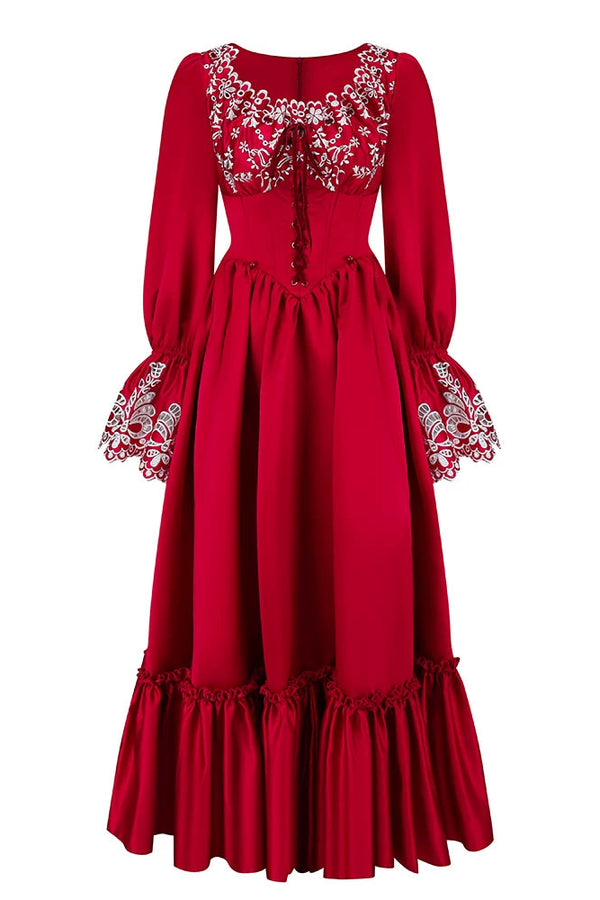Vestido Frances Retro Destiny Maid con Encaje