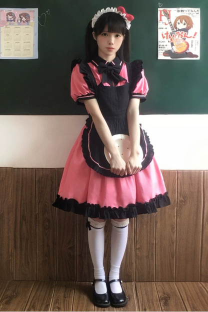 Mint Blackberry Lolita Dress + Apron + Tie