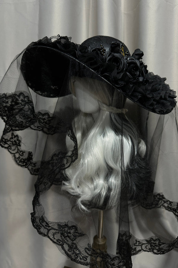Widow Gothic Lolita Hat