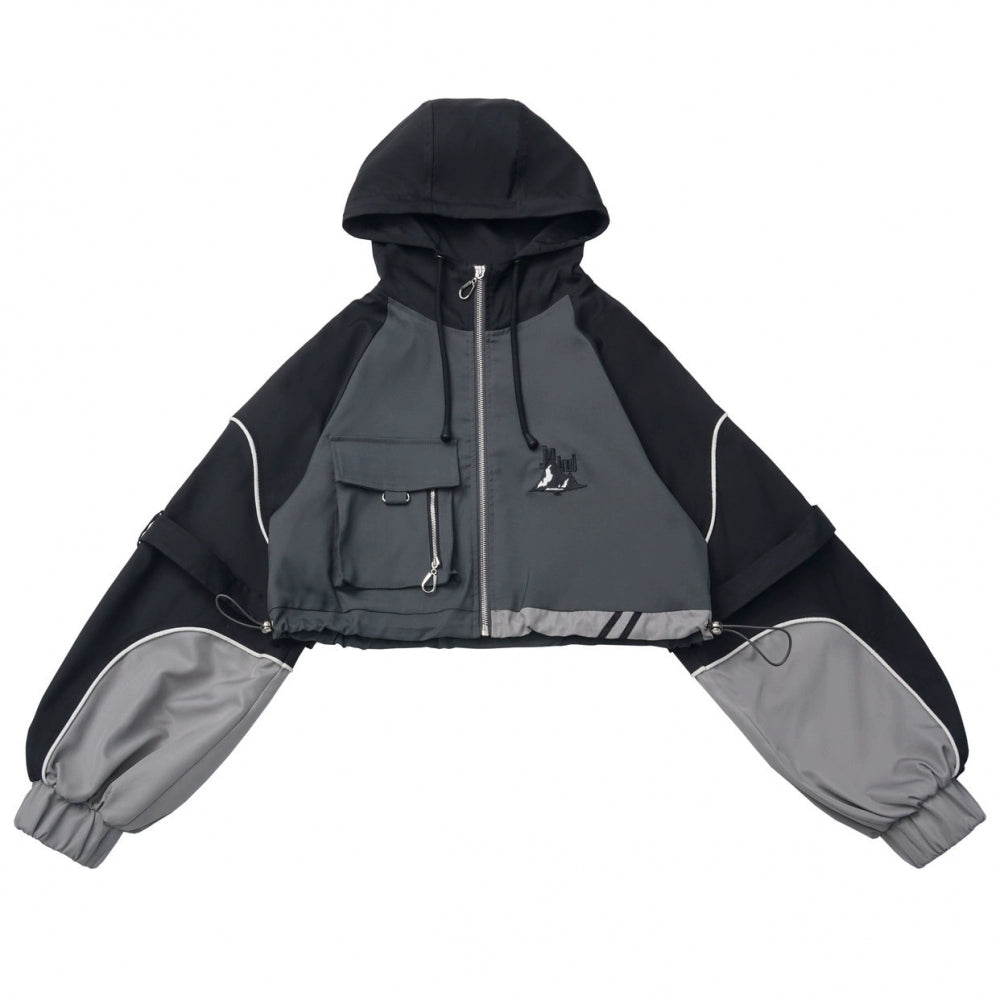 モードダークジャケット+ロングパンツ+スカート+レッグウォーマー