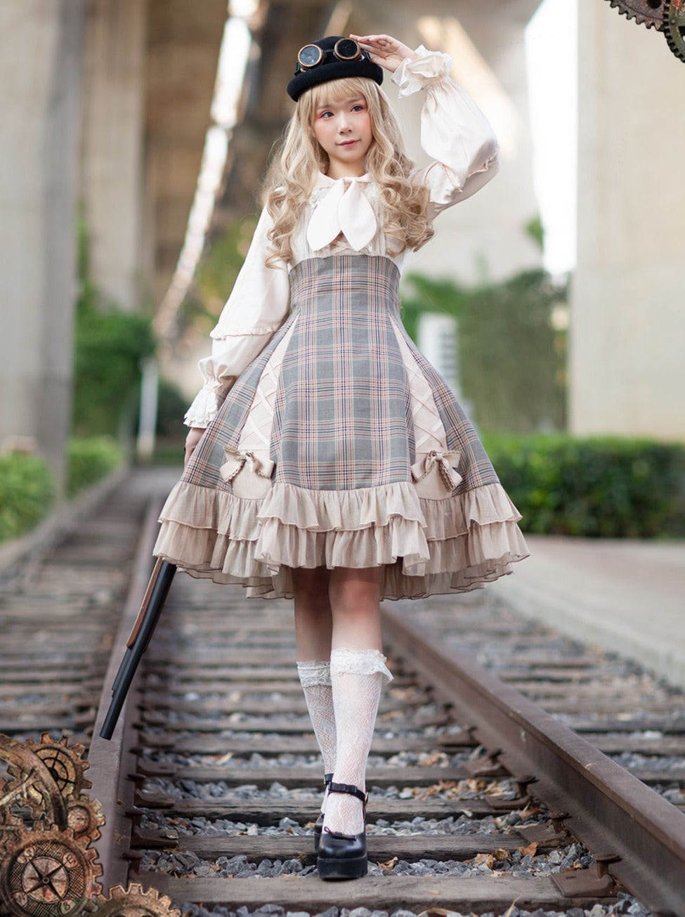 Infanta Retro Lolita Camisole Dress + Hairband