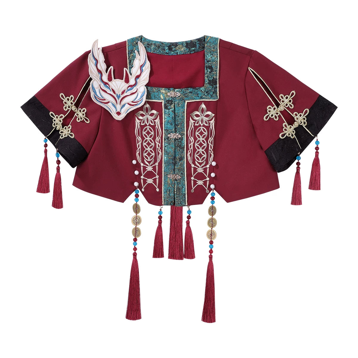 Robe Lolita Cyber Chine Fantaisie + Haut + Vêtement d'extérieur + Jupe + Guêtres