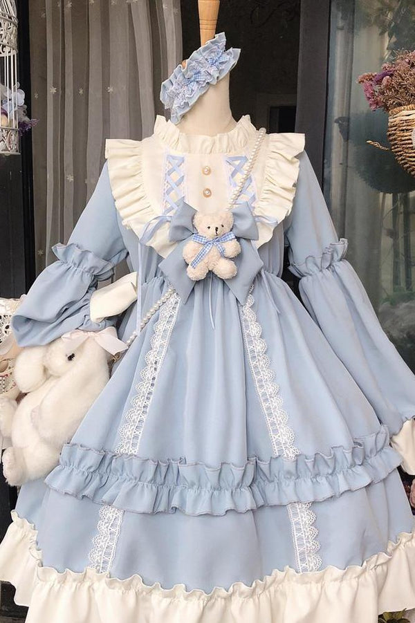 Front Bear Mascot Lolita Dress